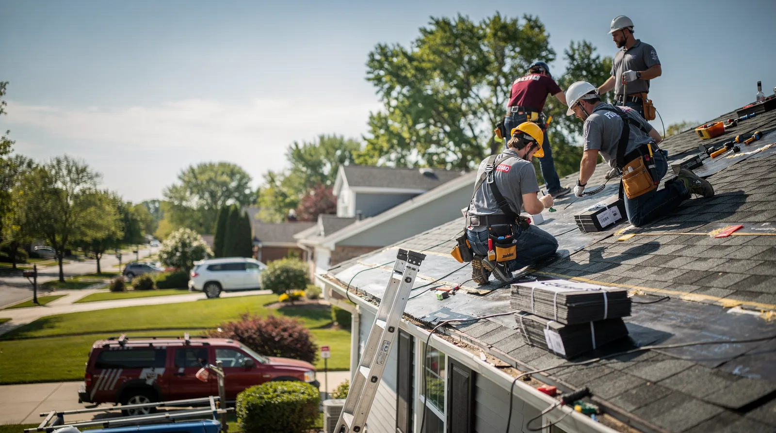 Roof Repair in Atherton, CA around you